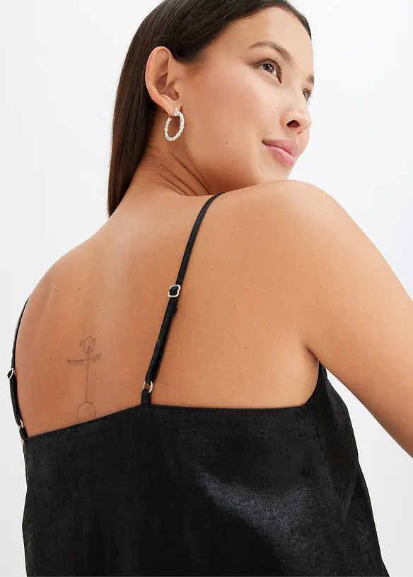 Top lucido, bonprix