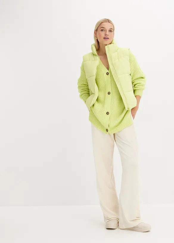 Cardigan in misto lana, bonprix