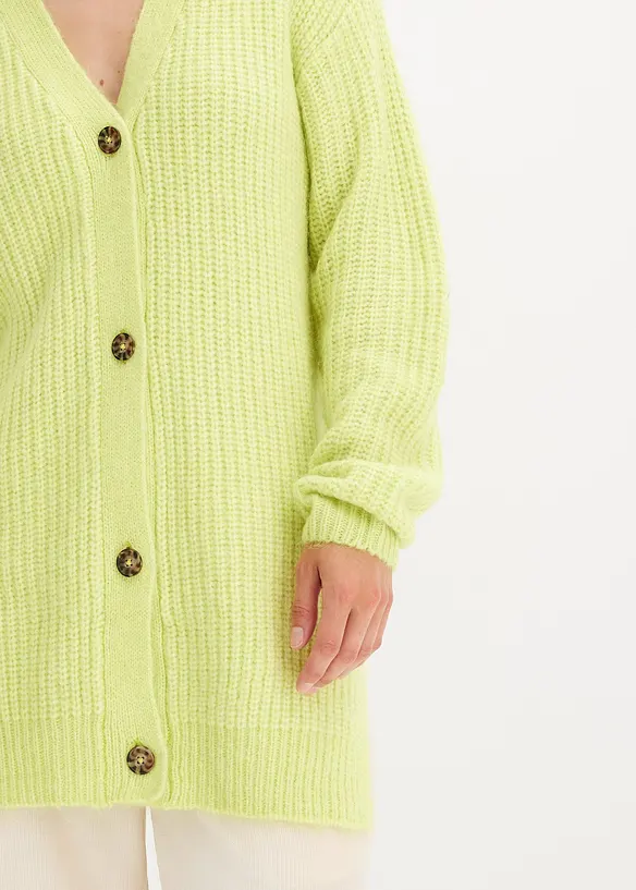 Cardigan in misto lana, bonprix