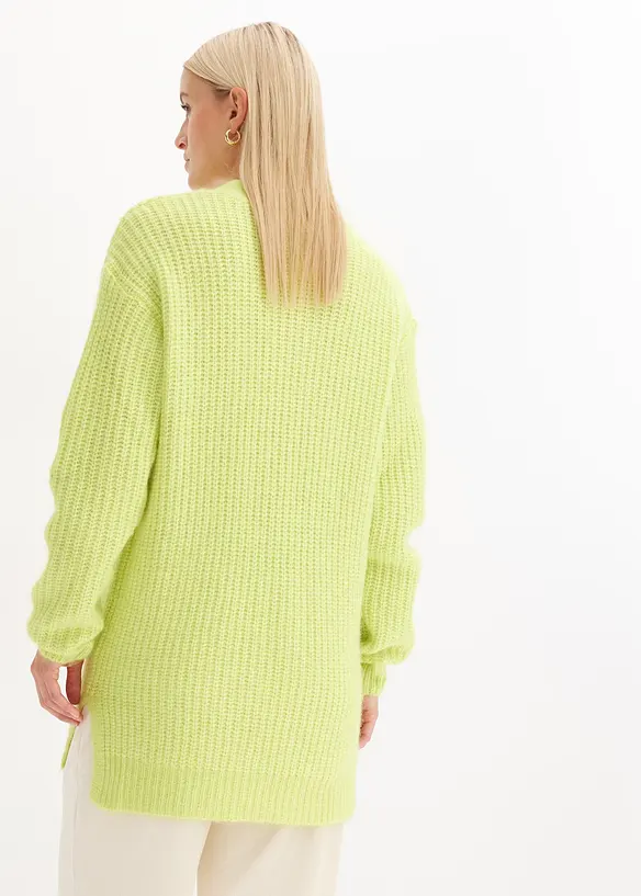 Cardigan in misto lana, bonprix