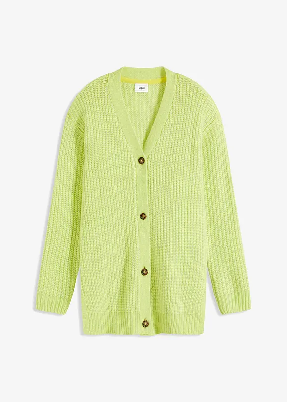 Cardigan in misto lana, bonprix