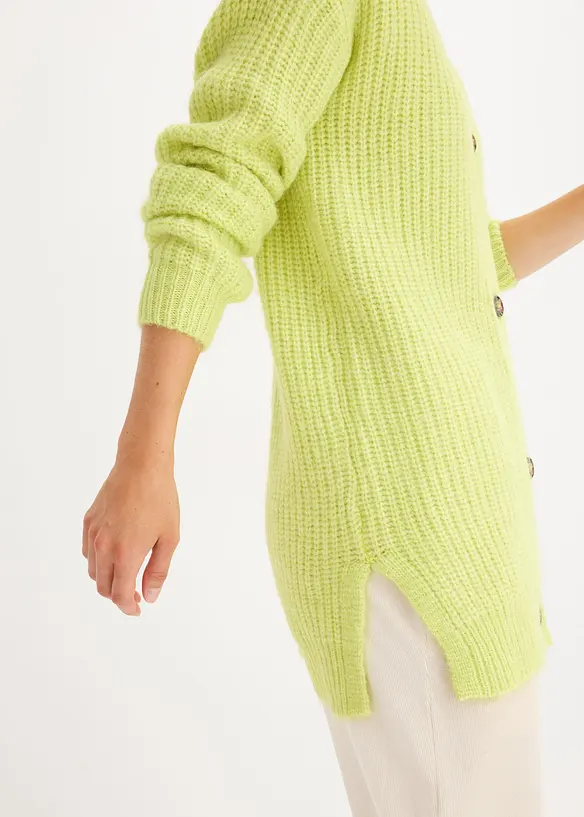 Cardigan in misto lana, bonprix