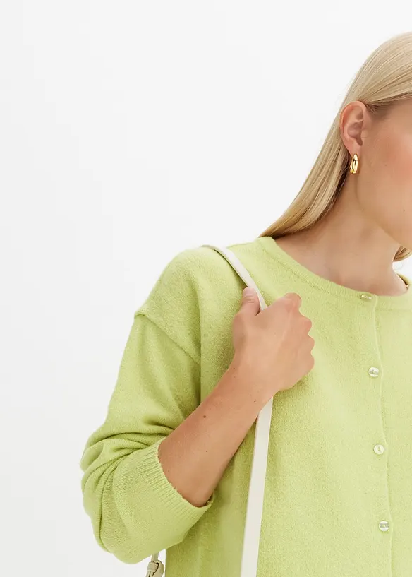 Cardigan in filato fine, bonprix