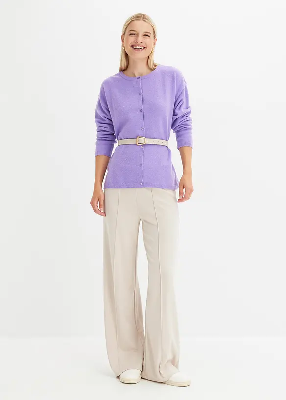 Cardigan in filato fine, bonprix