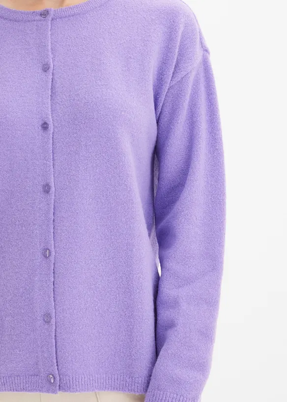 Cardigan in filato fine, bonprix