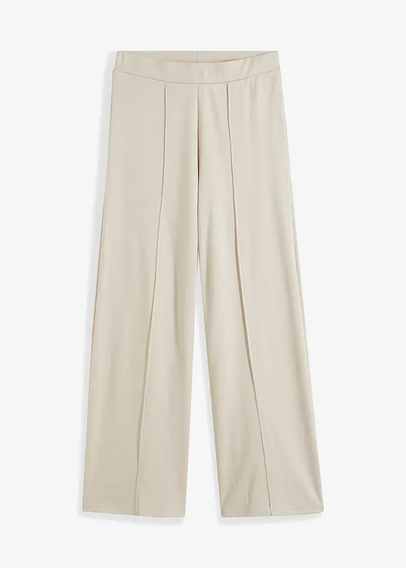 Pantaloni di jersey in punto di Roma comodo, bonprix
