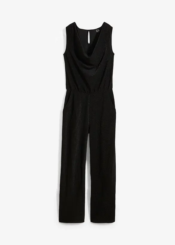 Tuta elegante glitterata, bonprix