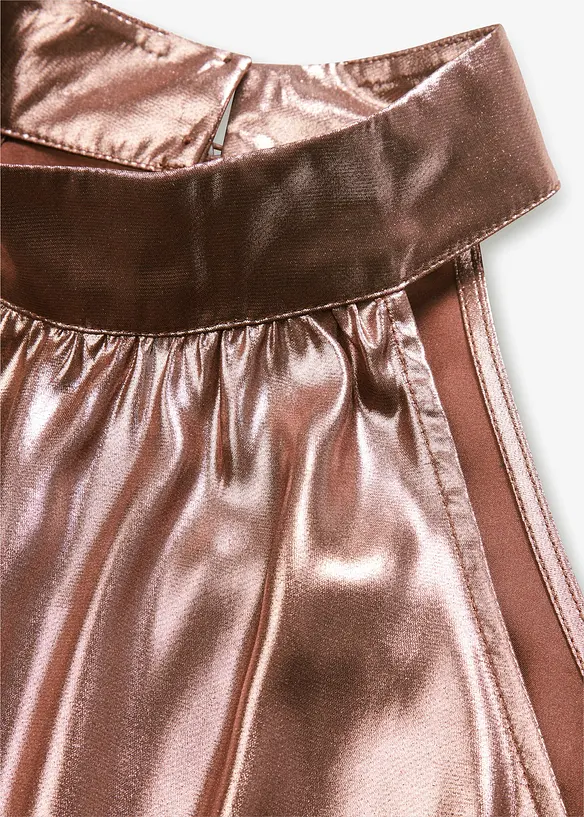 Abito corto in satin fine, bonprix