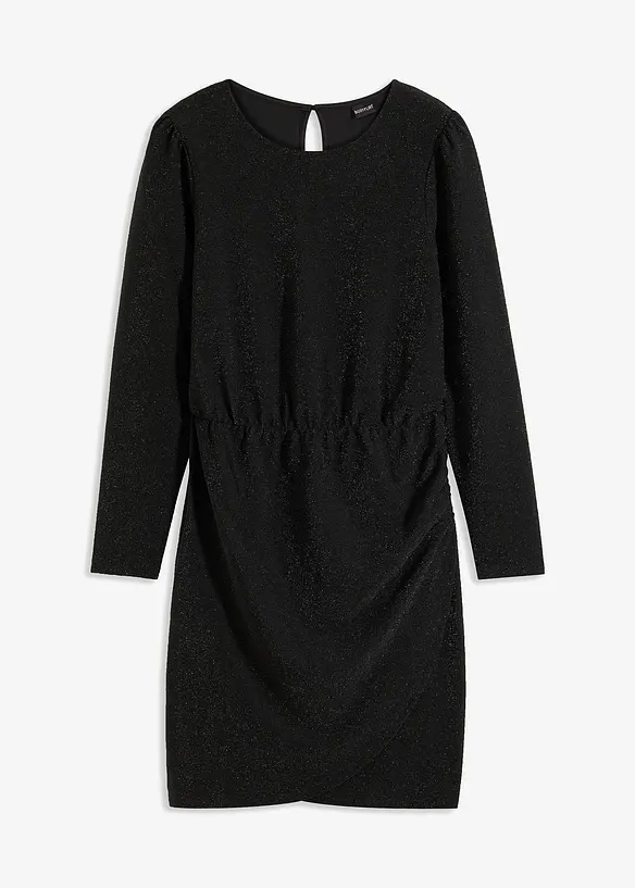 Abito di jersey glitterato, bonprix