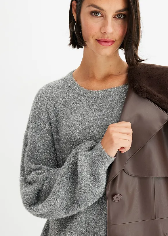 Maglione in filato fine, bonprix