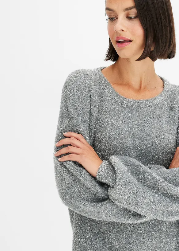 Maglione in filato fine, bonprix