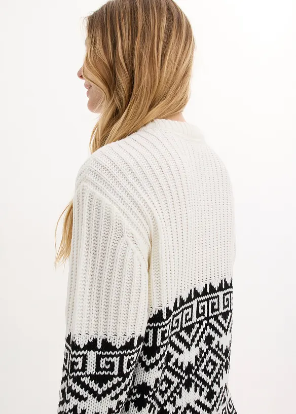 Abito in maglia norvegese, bonprix