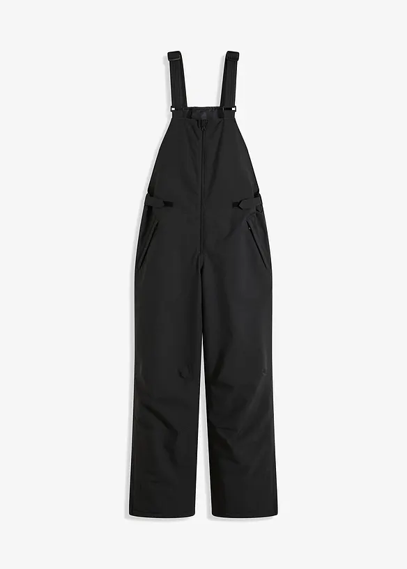 Pantaloni da neve impermeabili con bretelle, bonprix