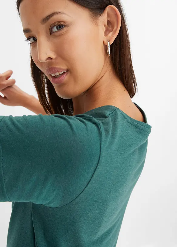 T-shirt con bottoni, bonprix