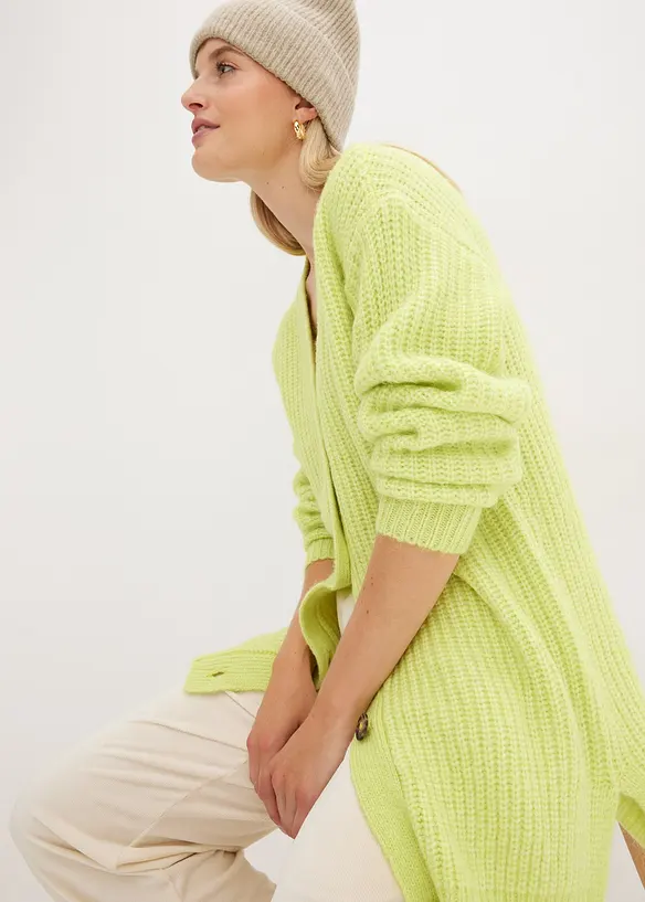 Cardigan in misto lana, bonprix