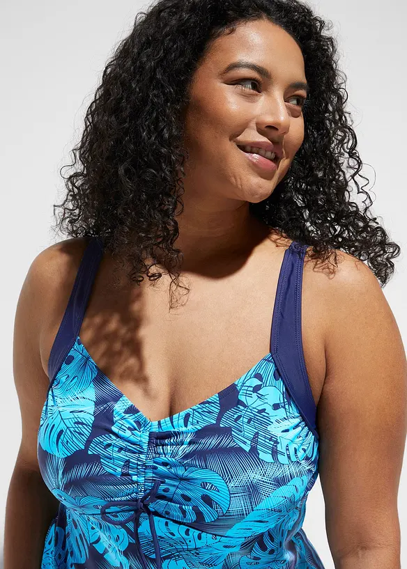 Tankini con arricciatura (set 2 pezzi), bonprix