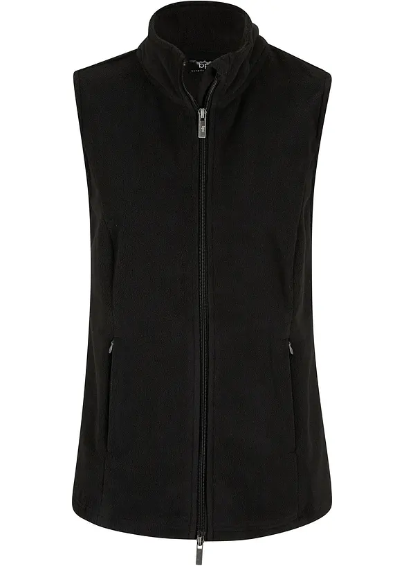Gilet in pile con tasche, bonprix