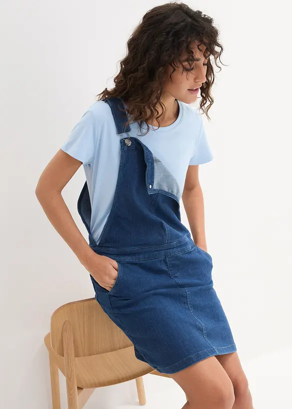 Maglia con scollo rotondo e maniche corte (pacco da 5), bonprix