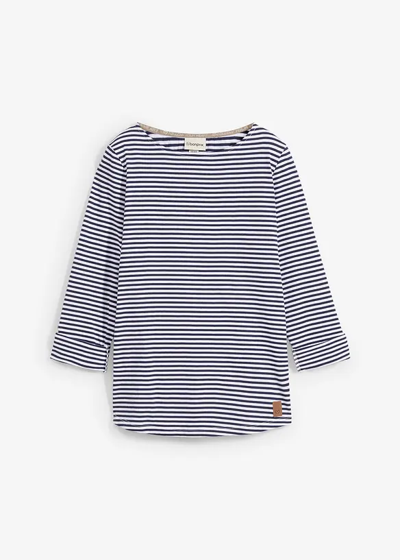 Maglia a maniche lunghe in puro cotone, bonprix