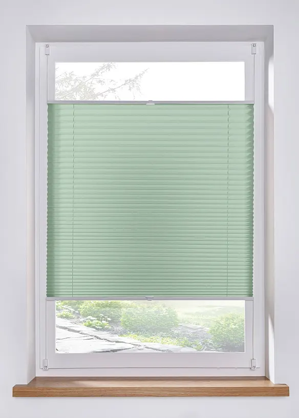 Tenda plissettata, montaggio senza fori, bonprix