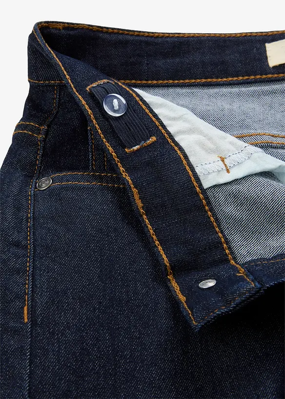 Jeans wide leg, vita media, bonprix