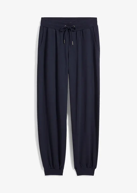 Pantaloni da jogging con elastico alla caviglia, bonprix
