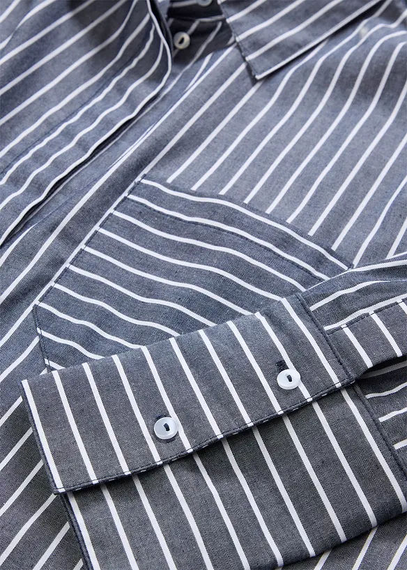 Camicia lunga in puro cotone, bonprix