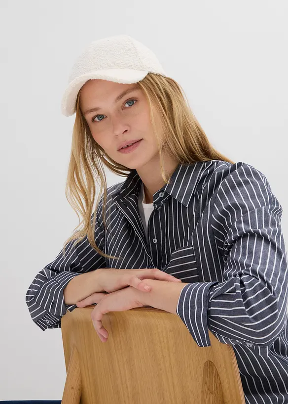 Camicia lunga in puro cotone, bonprix