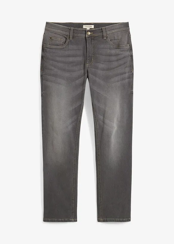 Jeans elasticizzati regular fit, straight, bonprix