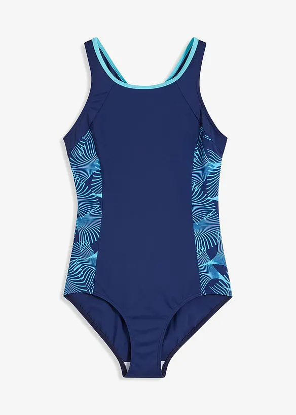 Costume intero sportivo con inserti laterali, bonprix