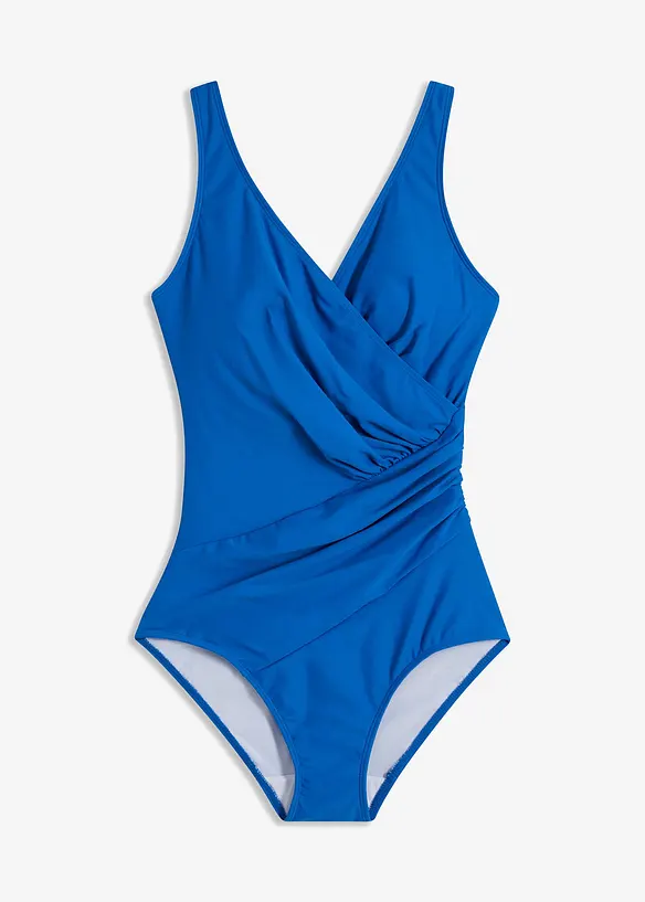 Costume intero incrociato con effetto modellante medio, bonprix