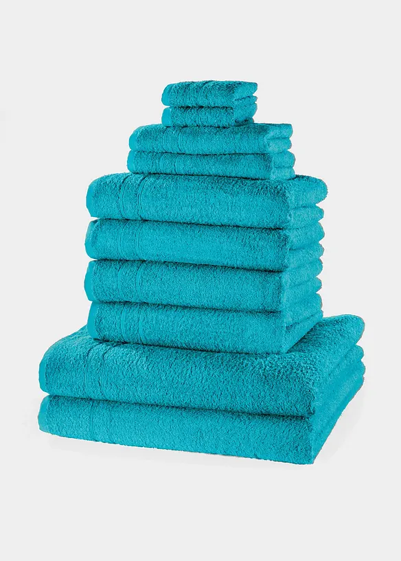 Set asciugamani (set 10 pezzi), bonprix