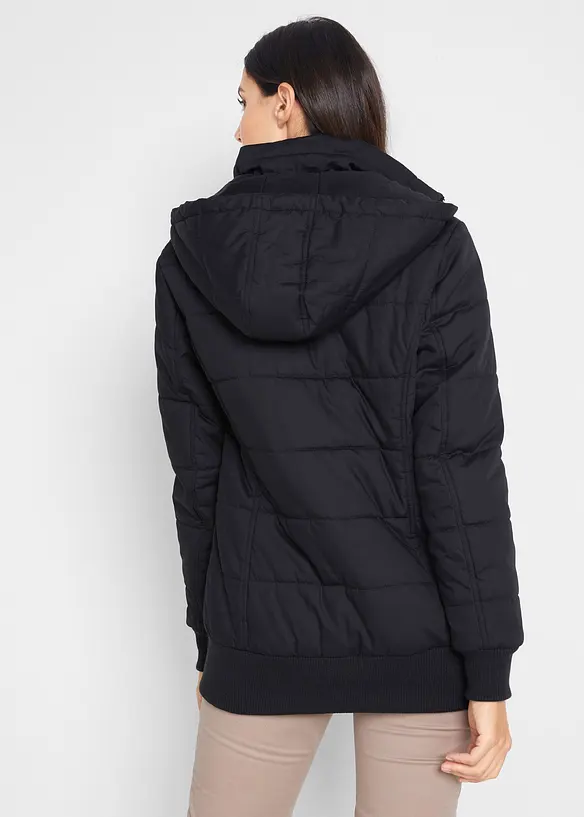 Giacca outdoor con dettagli in similpelle, bonprix