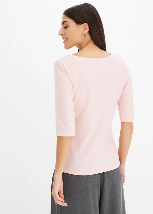 Maglia con pizzo, bonprix
