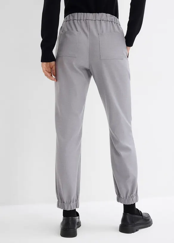 Pantaloni chino in misto viscosa con cinta comoda, bonprix