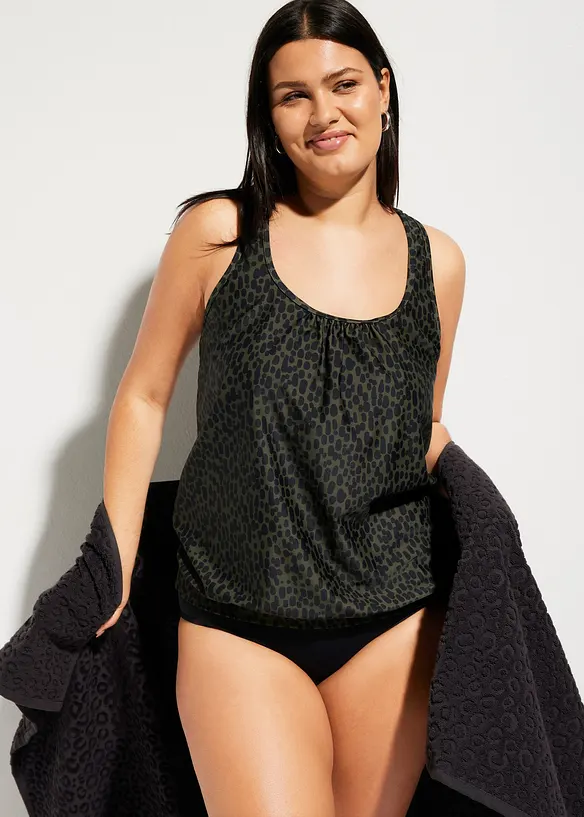 Tankini oversize (set 2 pezzi), bonprix