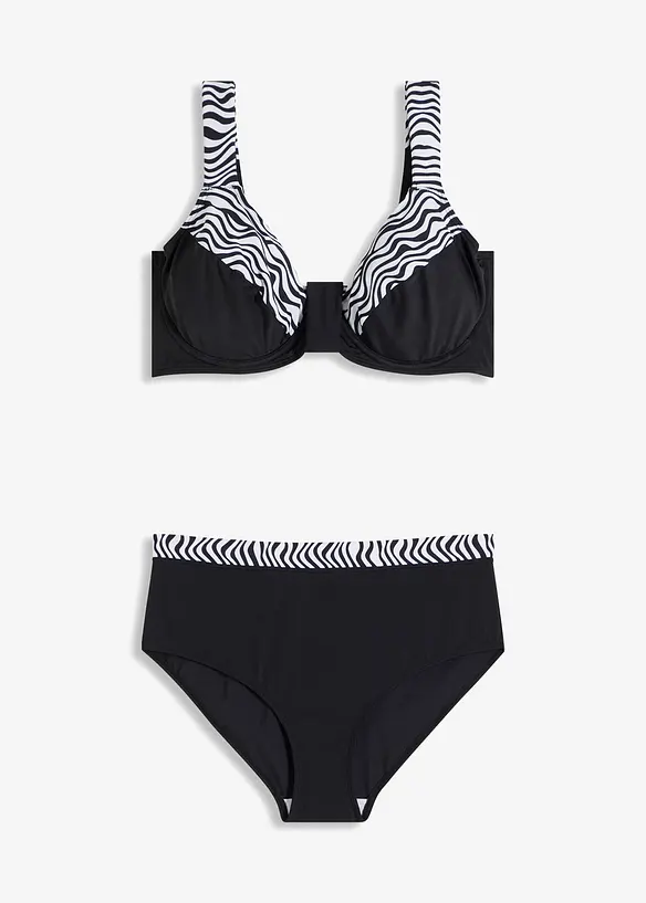 Bikini minimizer con spalline imbottite (set 2 pezzi), bonprix