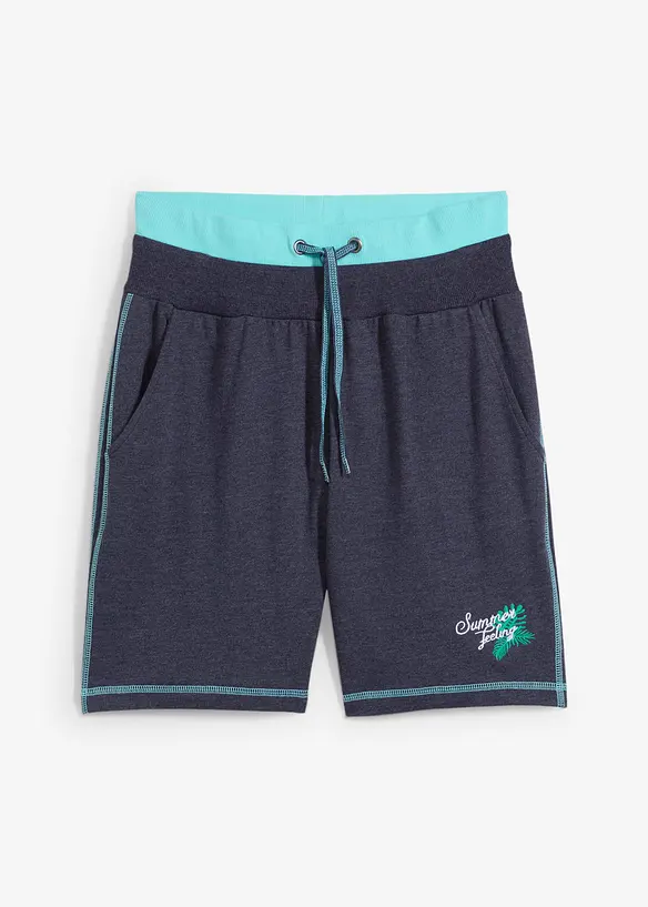 Bermuda in felpa di misto cotone, bonprix