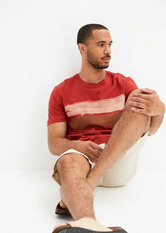 T-shirt in puro cotone biologico, bonprix