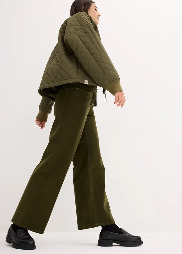 Pantaloni larghi di velluto a coste, bonprix