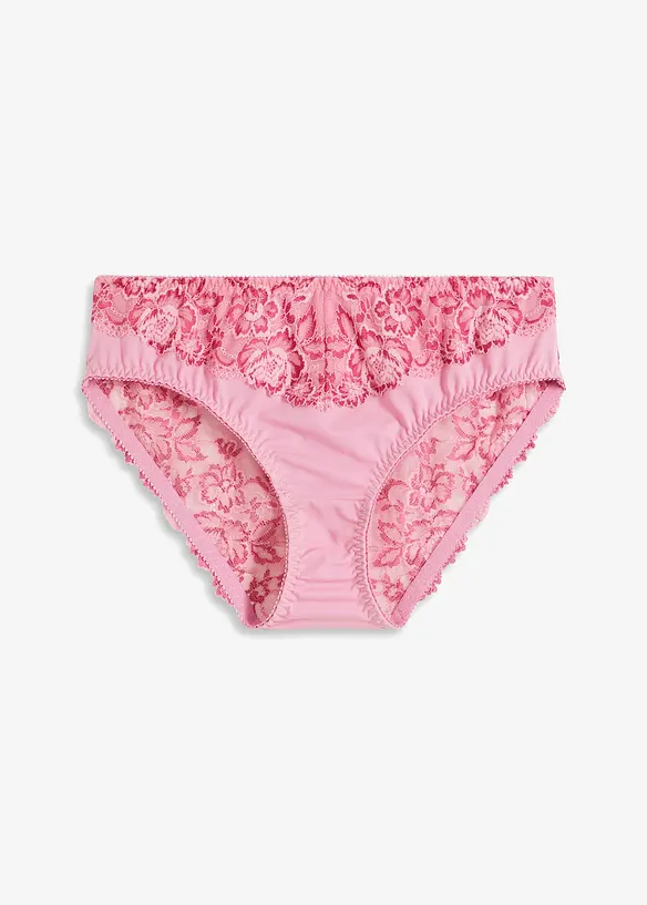 Slip alto con pizzo delicato, bonprix