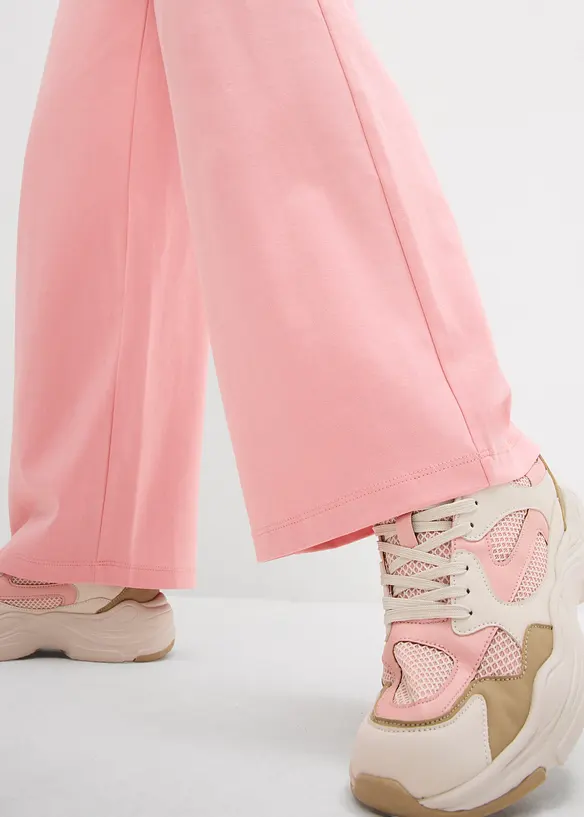 Pantaloni in jersey interlock, bonprix