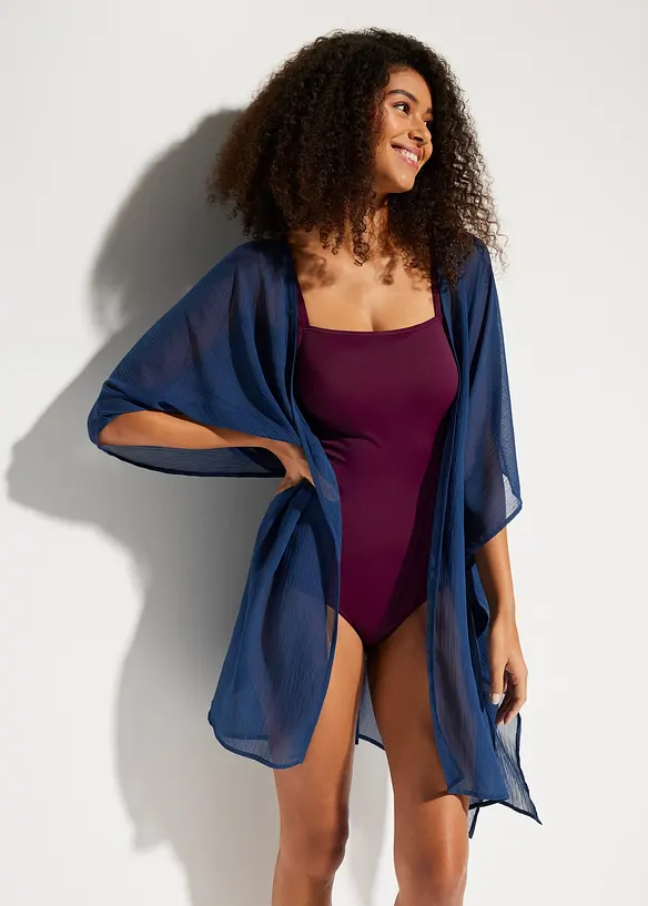 Tunica copricostume in chiffon, bonprix