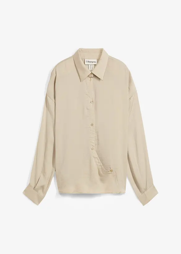 Camicia in satin fine, bonprix