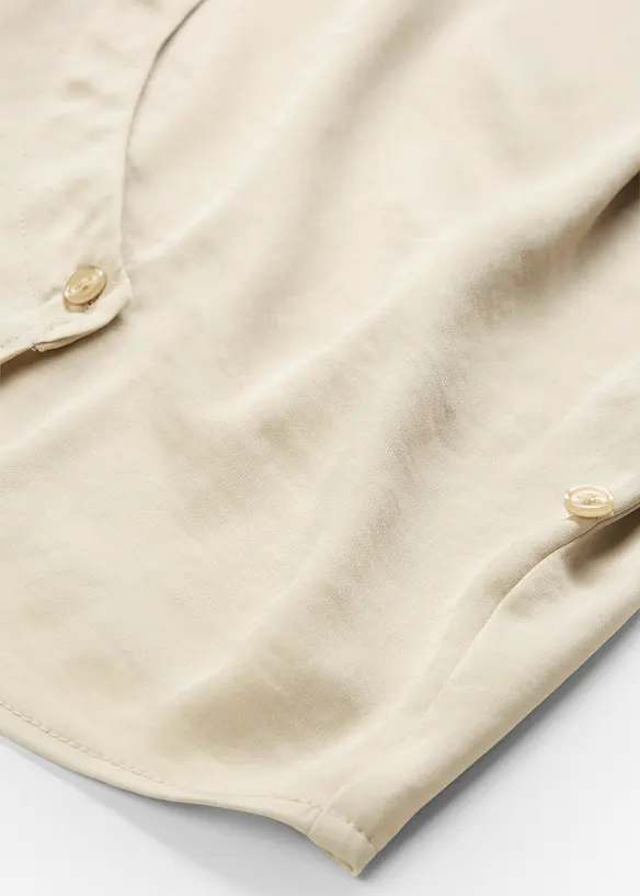 Camicia in satin fine, bonprix