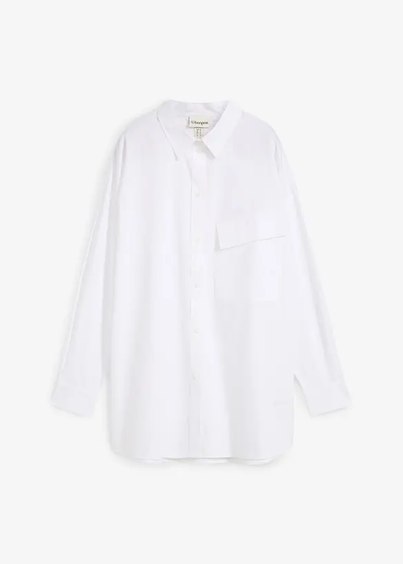 Camicetta lunga in puro cotone, bonprix