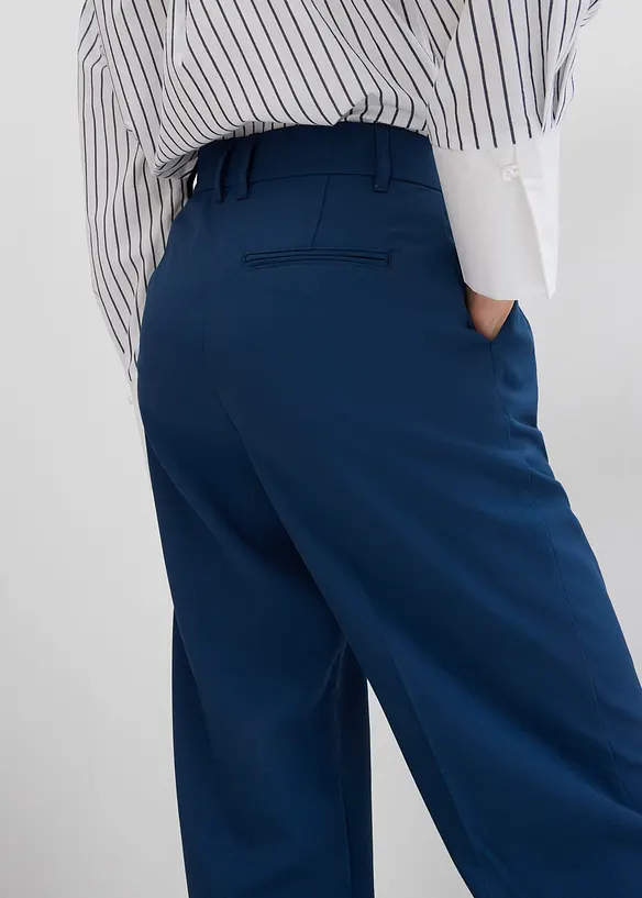 Pantaloni a palazzo con pinces, bonprix