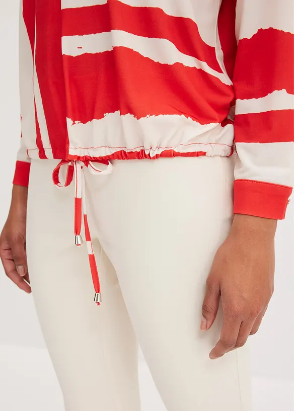 Maglia lunga con laccetto da annodare, bonprix