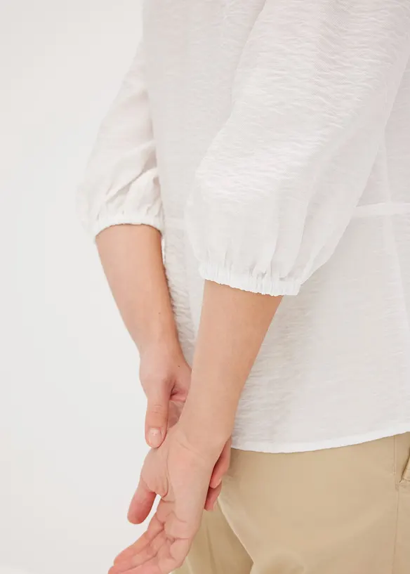 Blusa in fine tessuto misto viscosa, bonprix