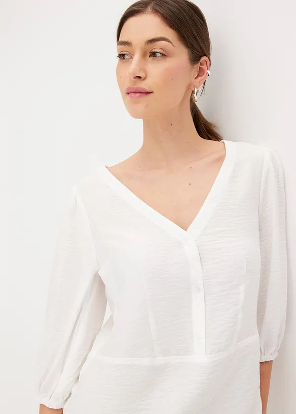 Blusa in fine tessuto misto viscosa, bonprix